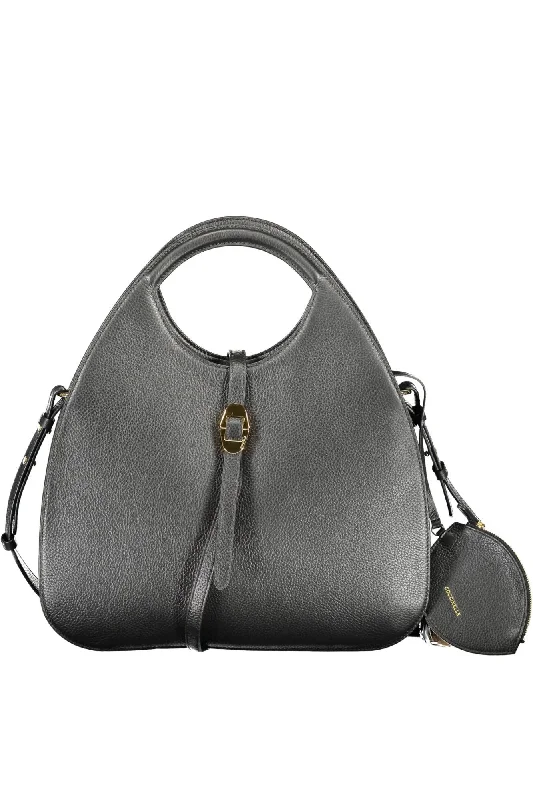 Coccinelle Black Leather Women Women's Handbag