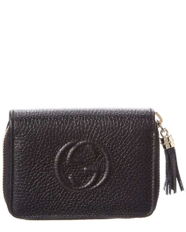 Gucci Gg Leather Coin Purse