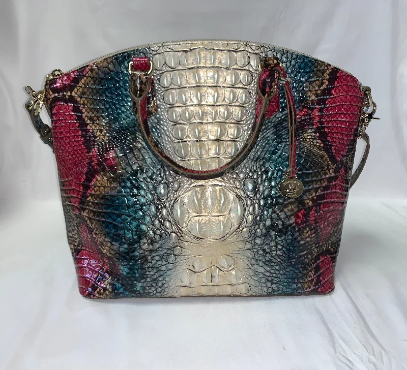 Handbag Designer By Brahmin, Size: Large