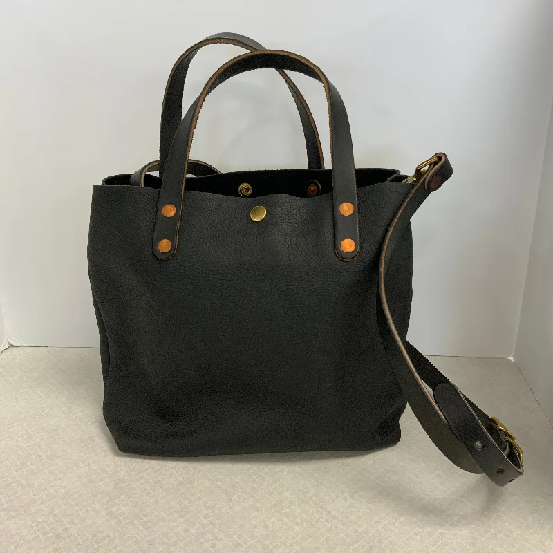 Handbag Leather By KMM&CO Size: Medium