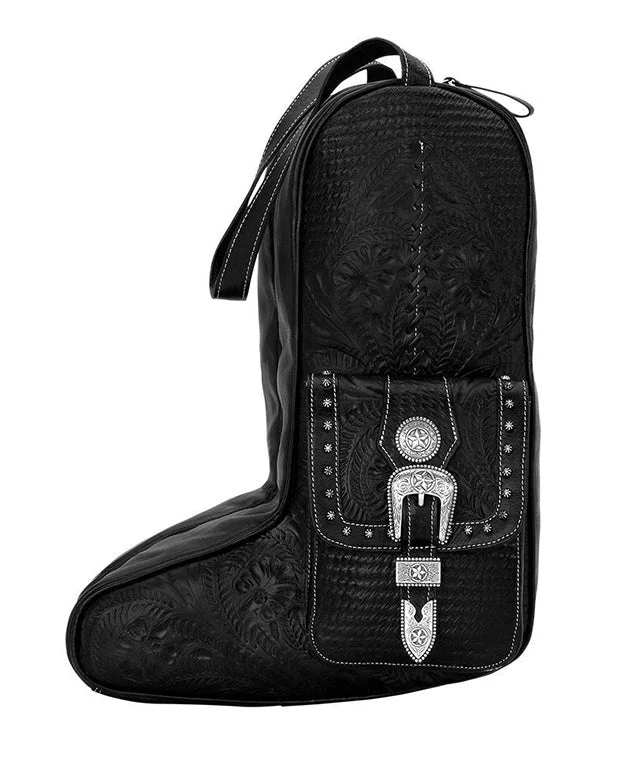 Retro Romance Boot Carry Bag Black