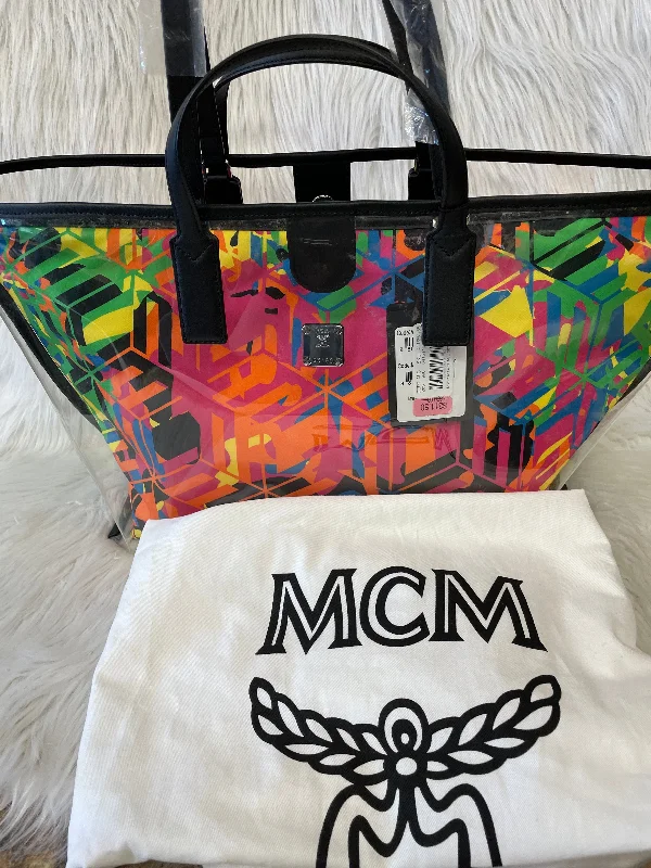 Tote Luxury Designer By Mcm, Size: Large