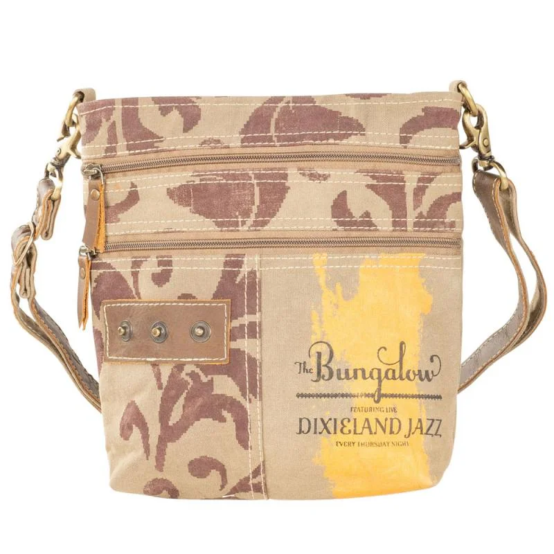 Bungalow Double Zipper Shoulder Bag