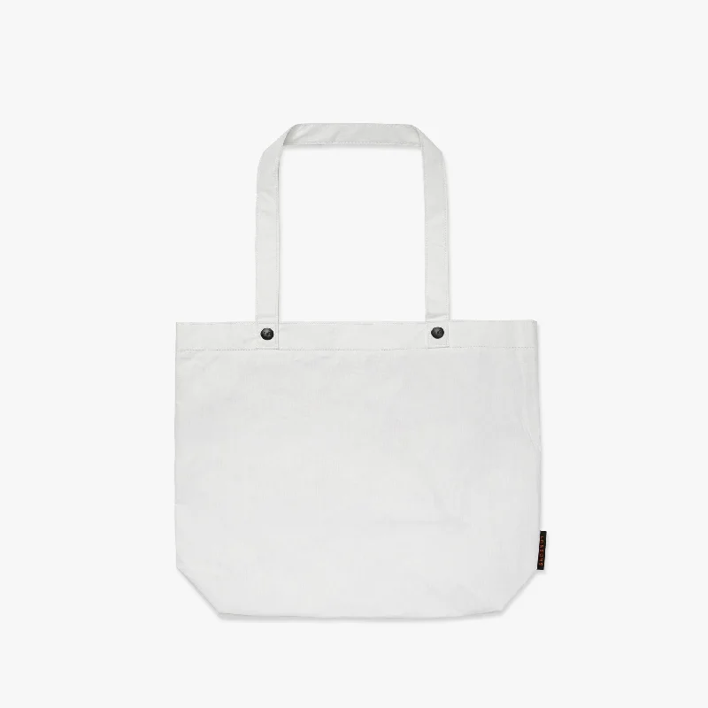 The Del Mar Packable Tote Small - Tyvek - White