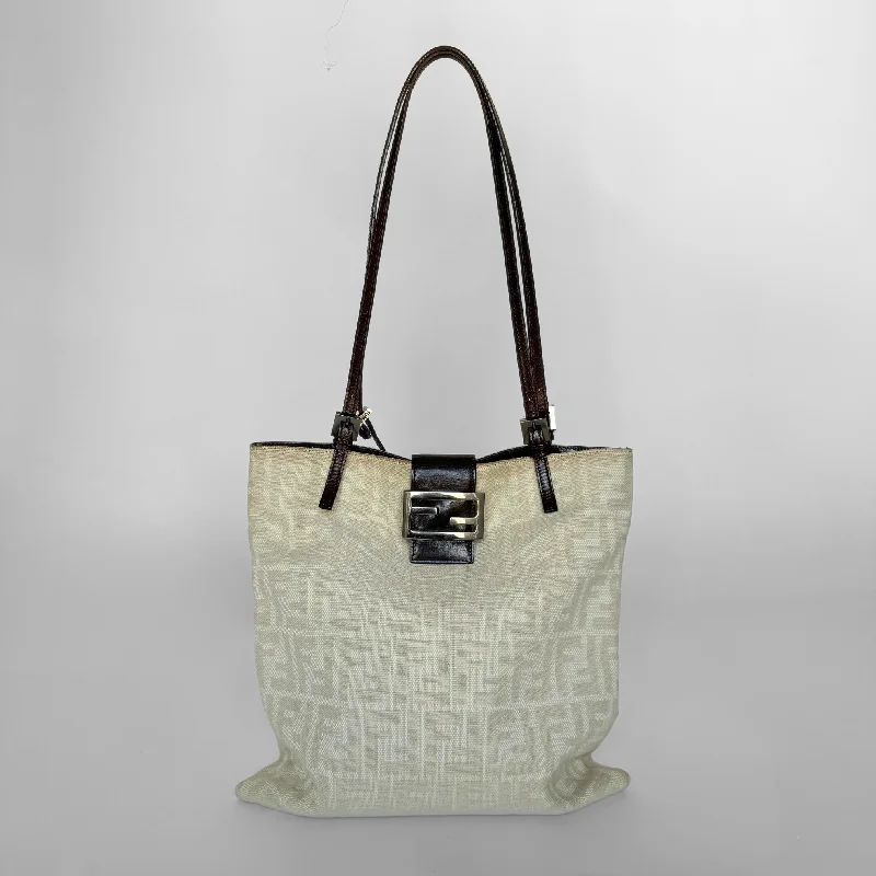 Fendi Zucca Beige Cloth