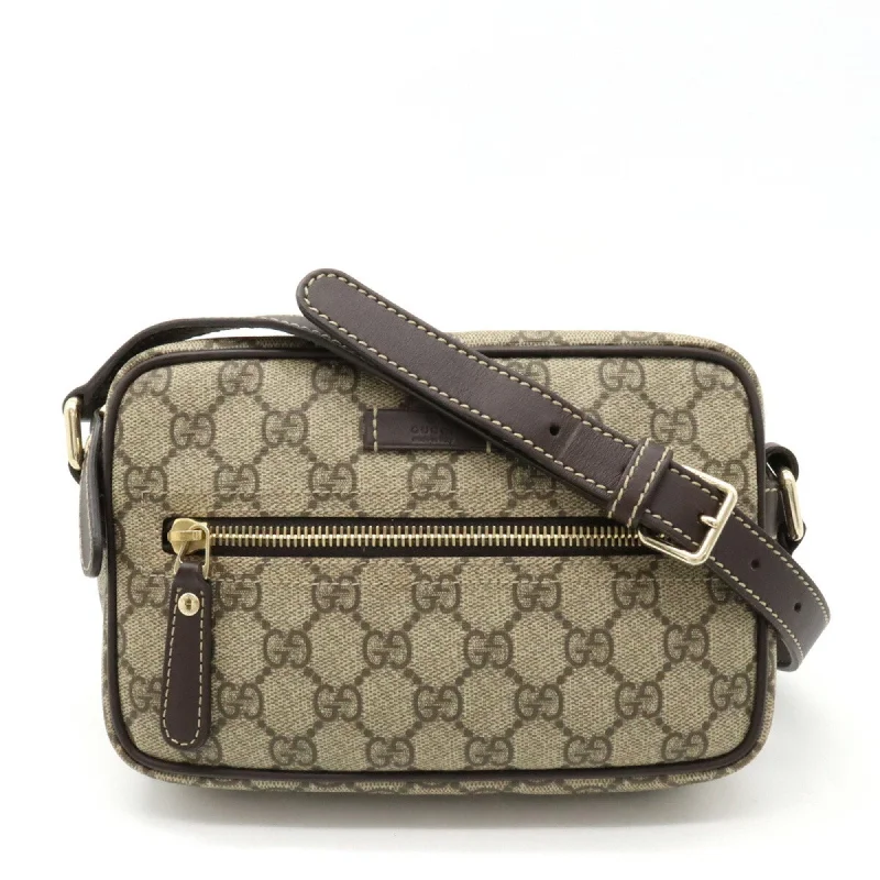 Gucci Gg Plus  Canvas Shoulder Bag (Pre-Owned)