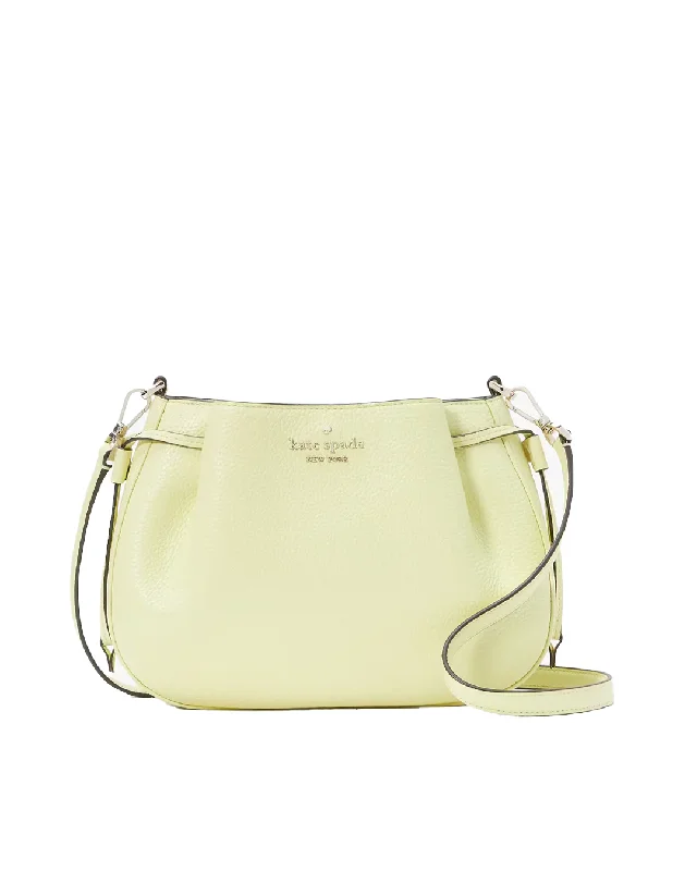 Kate Spade Dumpling Crossbody In Yellow Tennis Ball