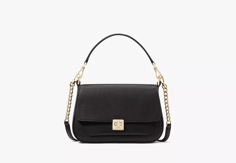 Kate Spade Phoebe Flap Crossbody In Black