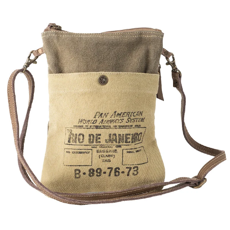 Rio De Janeiro Crossbody Passport Bag