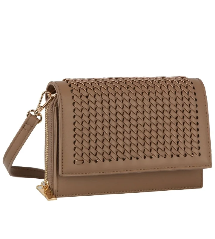 YAE0002 Trisha Woven Crossbody Bag