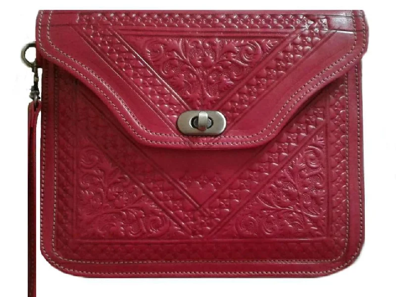 Kharrazine Square Clutch - Red