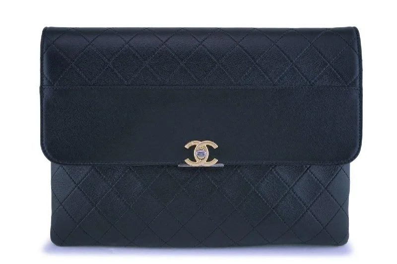 NIB Chanel Timeless O Case Classic Timeless Clutch Bag