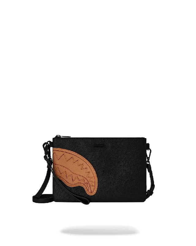 Sprayground Pochette GRAND TOURER CROSSOVER CLUTCH W/ SHOUDLER STRAP